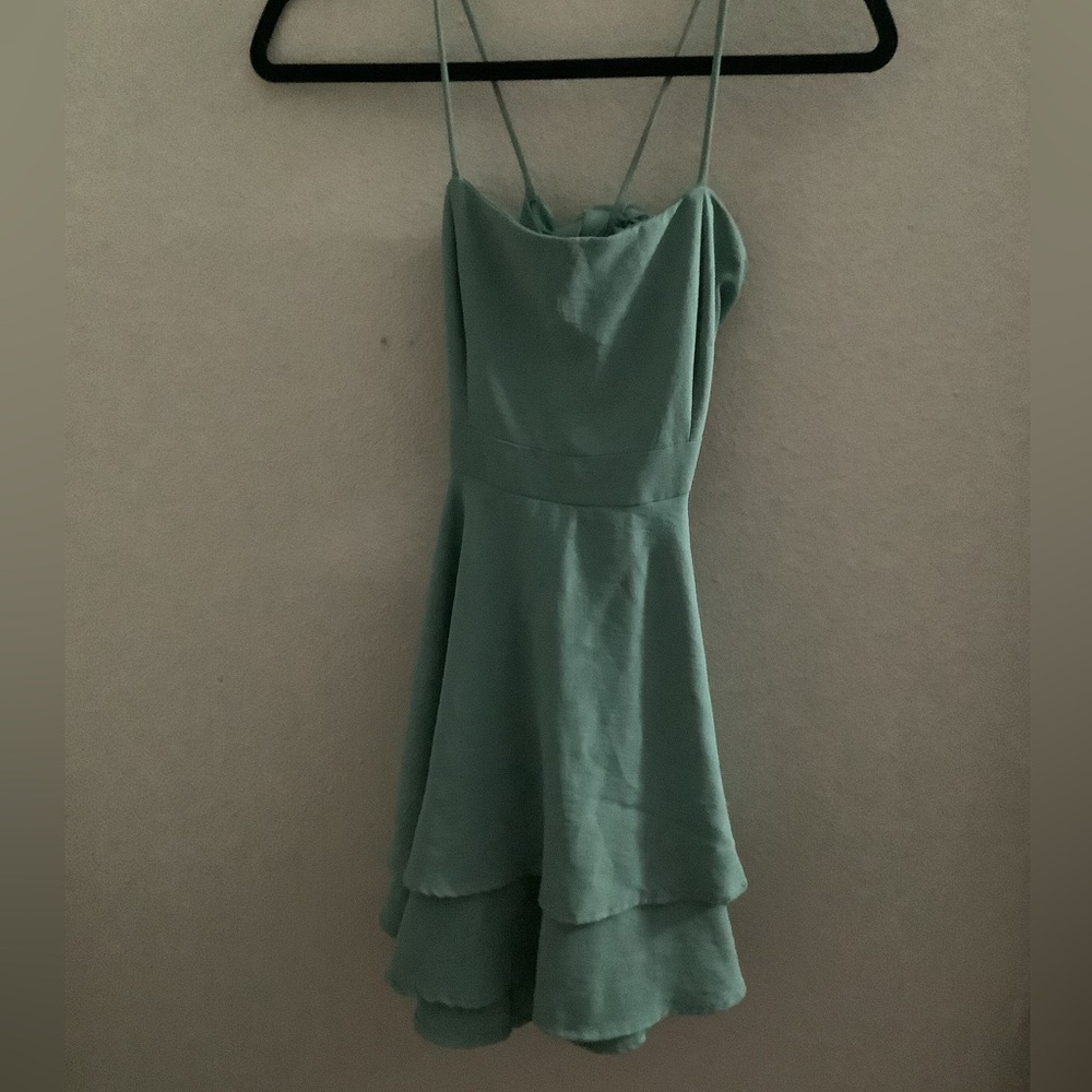 Green dress